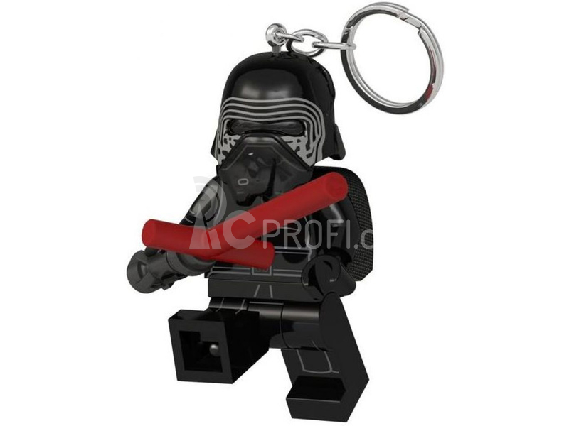 LEGO svítící klíčenka - Star Wars Kylo Ren s mečem