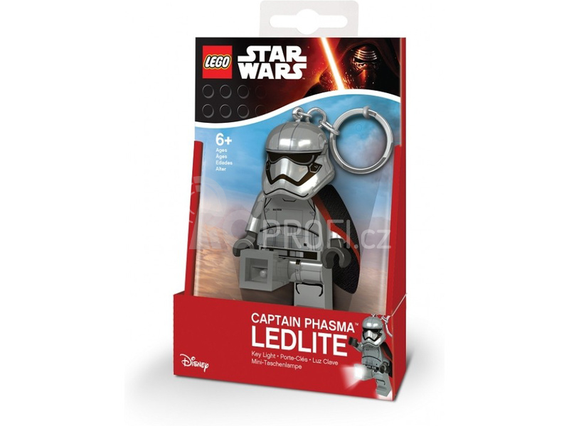 LEGO svítící klíčenka - Star Wars Phasma