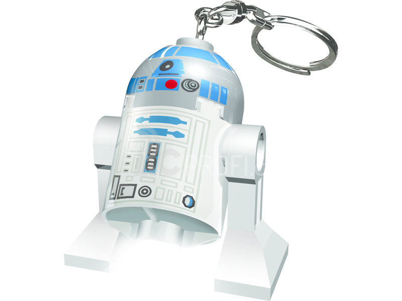 LEGO svítící klíčenka - Star Wars R2D2