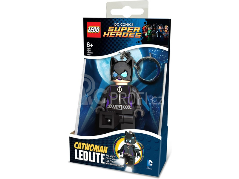 LEGO svítící klíčenka - Super Heroes Catwoman