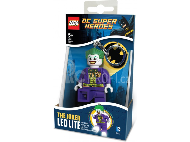 LEGO svítící klíčenka - Super Heroes Joker