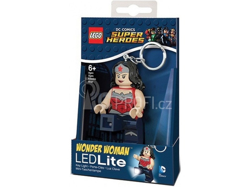 LEGO svítící klíčenka - Super Heroes Wonder Woman