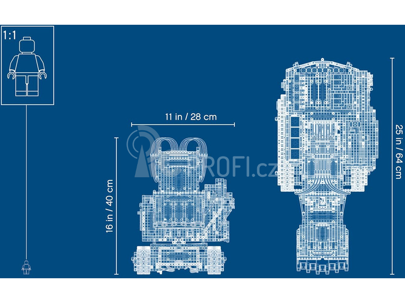 LEGO Technic - Bagr Liebherr R 9800