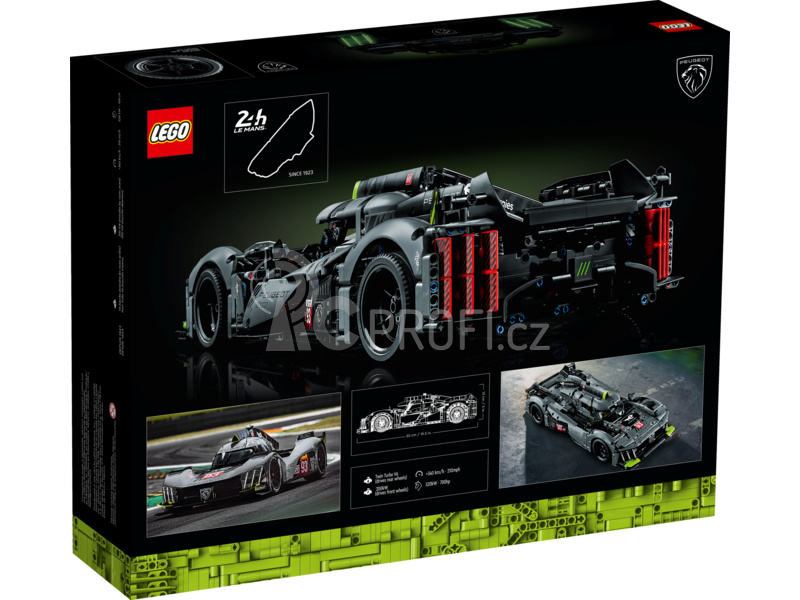 LEGO Technic - PEUGEOT 9X8 24H Le Mans Hybrid Hypercar