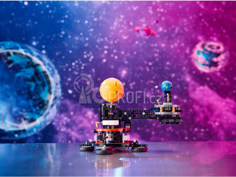 LEGO Technic - Planeta Země a Měsíc na oběžné dráze
