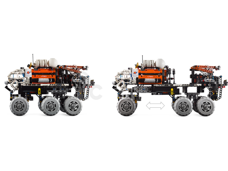 LEGO Technic - Průzkumné vozítko s posádkou na Marsu
