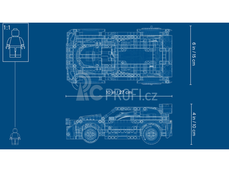 LEGO Technic - RC Top Gear závodní auto