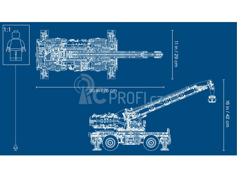 LEGO Technic - Terénní jeřáb