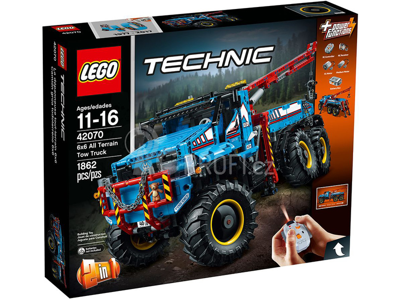 LEGO Technic - Terénní odtahový vůz 6x6