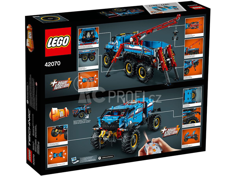 LEGO Technic - Terénní odtahový vůz 6x6