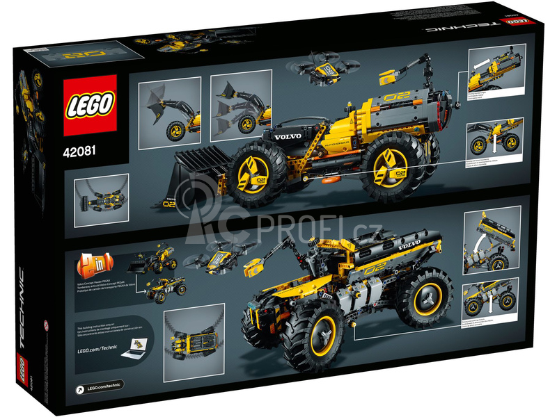 LEGO Technic - Volvo koncept kolového nakladače ZEUX