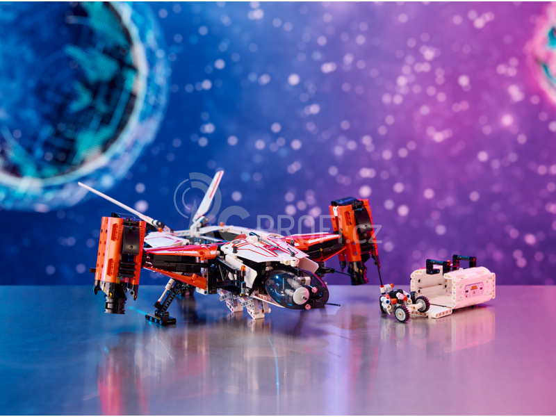 LEGO Technic - VTOL Vesmírná loď na přepravu těžkého nákladu LT81