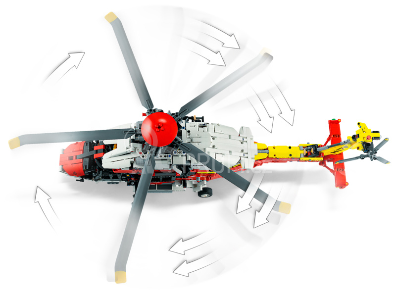 LEGO Technic - Záchranářský vrtulník Airbus H175