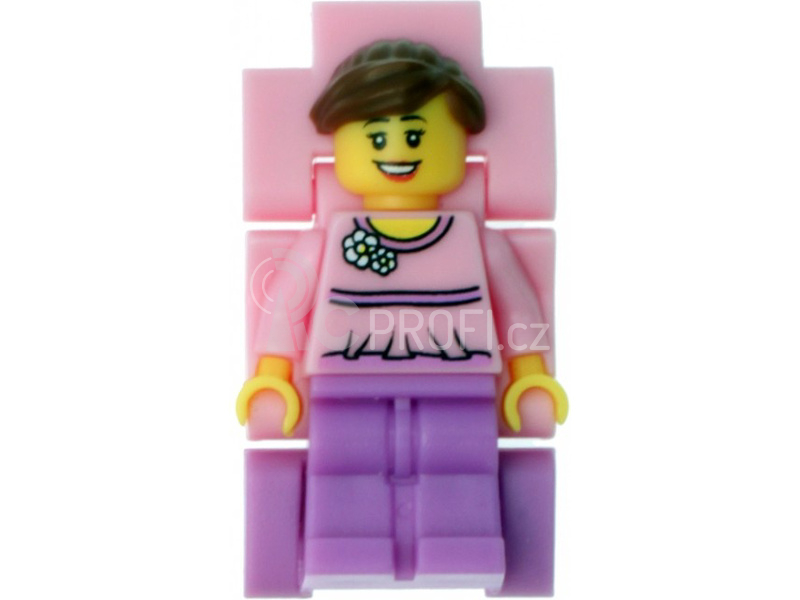 LEGO Time Teacher výuková stavebnice, růžové hodinky