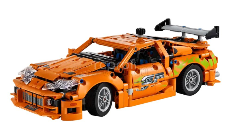 Lego Toyota Lego Technic - Brian's Supra Mkiv 1995 - Paul Walker - Fast & Furious - 810 Pezzi - 810 Pcs Orange