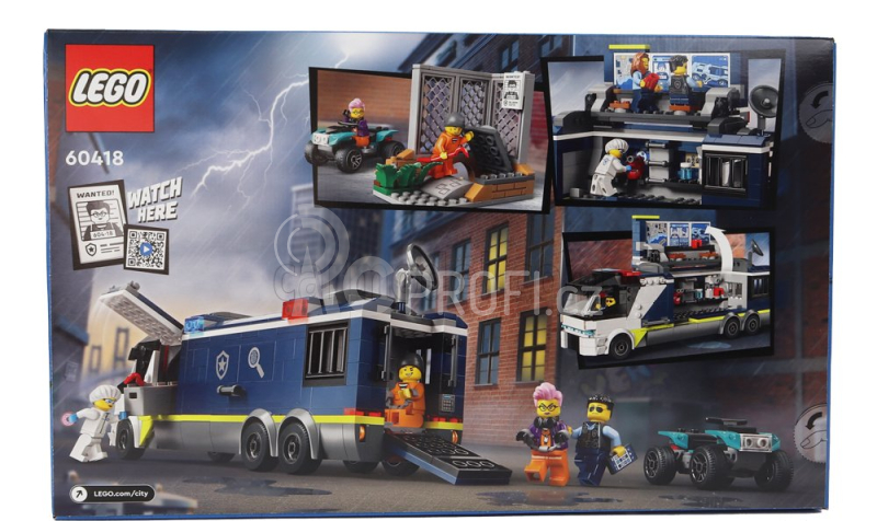 Lego Truck Lego City - Police Mobile Crime Lab Truck