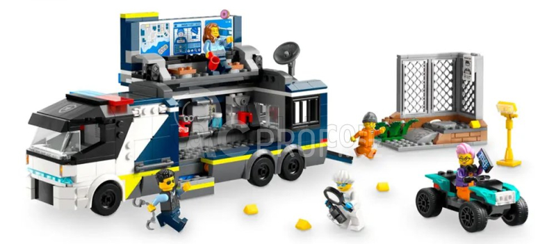Lego Truck Lego City - Police Mobile Crime Lab Truck