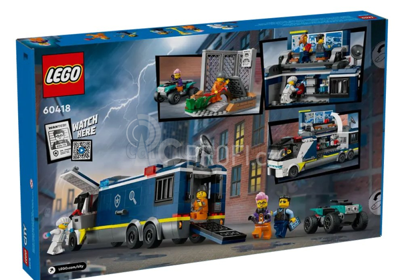 Lego Truck Lego City - Police Mobile Crime Lab Truck