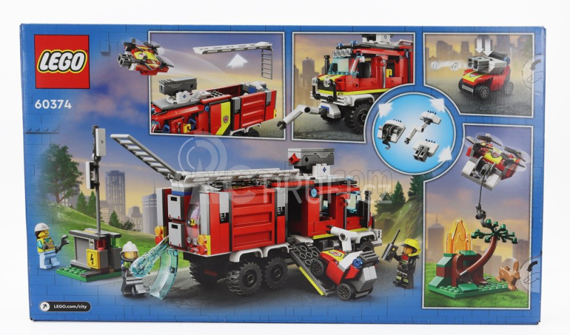 Lego Truck Lego City - Hasičský vůz, červená