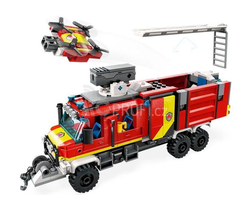 Lego Truck Lego City - Hasičský vůz, červená