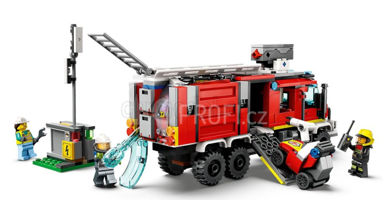 Lego Truck Lego City - Hasičský vůz, červená