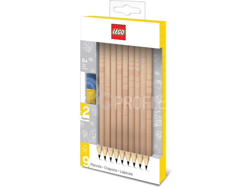LEGO tužka grafitová 9ks