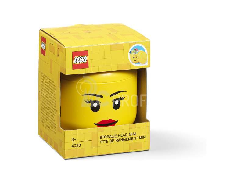 LEGO úložná hlava mini - dýně