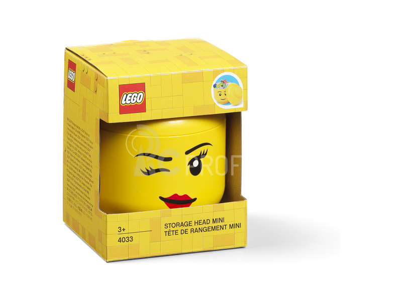 LEGO úložná hlava mini - dýně