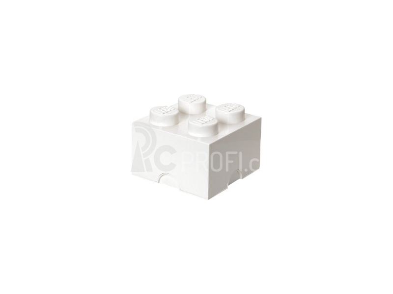 LEGO úložný box 250x250x180mm - bílý