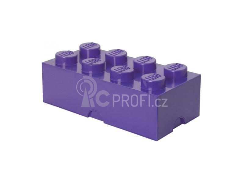 LEGO úložný box 250x500x180mm - fialová