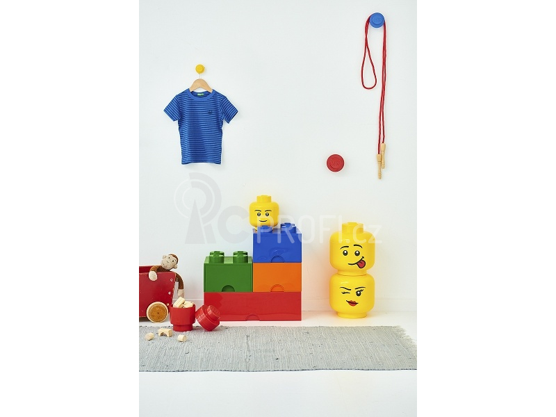 LEGO úložný box 250x500x180mm - tmavě šedý