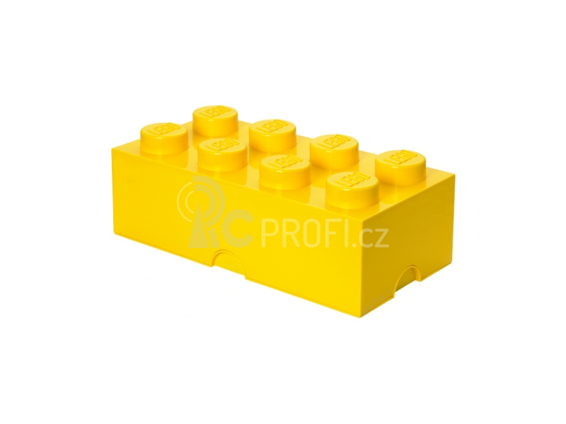 LEGO úložný box 250x500x180mm - žlutý