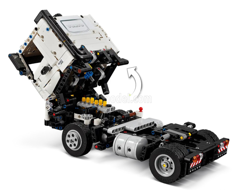 Lego Volvo Lego Technic - Fmx 540 Truck Pianale Trasporto Ec230e Escavatore - Electirc Excavator 2021 1:22 Bílá