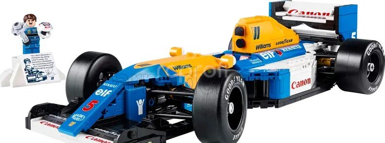 Lego Williams Lego Icons - F1  Fw14b Renault N 5 World Champion Season 1992 Nigel Mansell - 799 Pezzi - 799 Pcs Blue