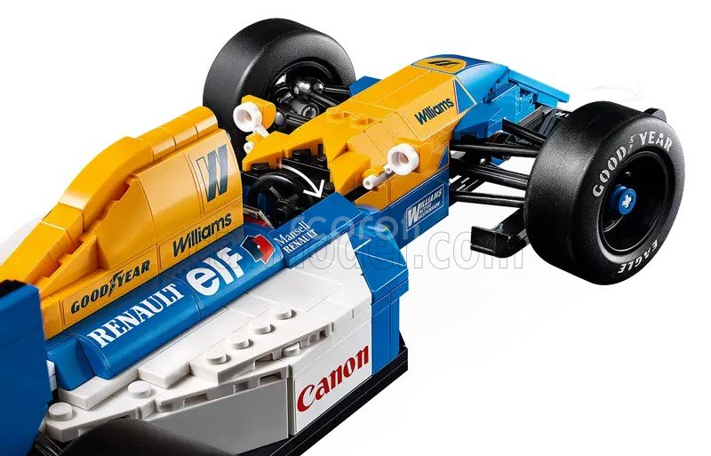 Lego Williams Lego Icons - F1  Fw14b Renault N 5 World Champion Season 1992 Nigel Mansell - 799 Pezzi - 799 Pcs Blue