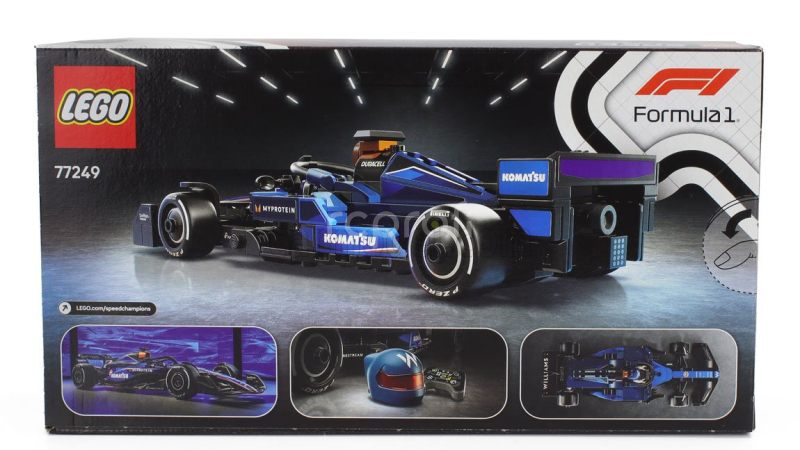 Lego Williams Lego Speed Champion - F1  Fw46 Team Williams Racing Season 2024 - 263 Pezzi - 263 Pcs Modrá Černá