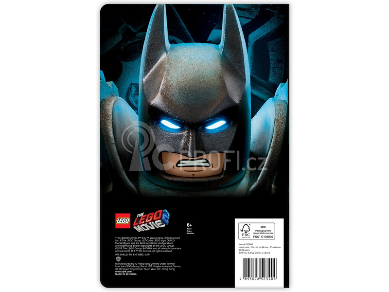 LEGO zápisník MOVIE 2 Batman