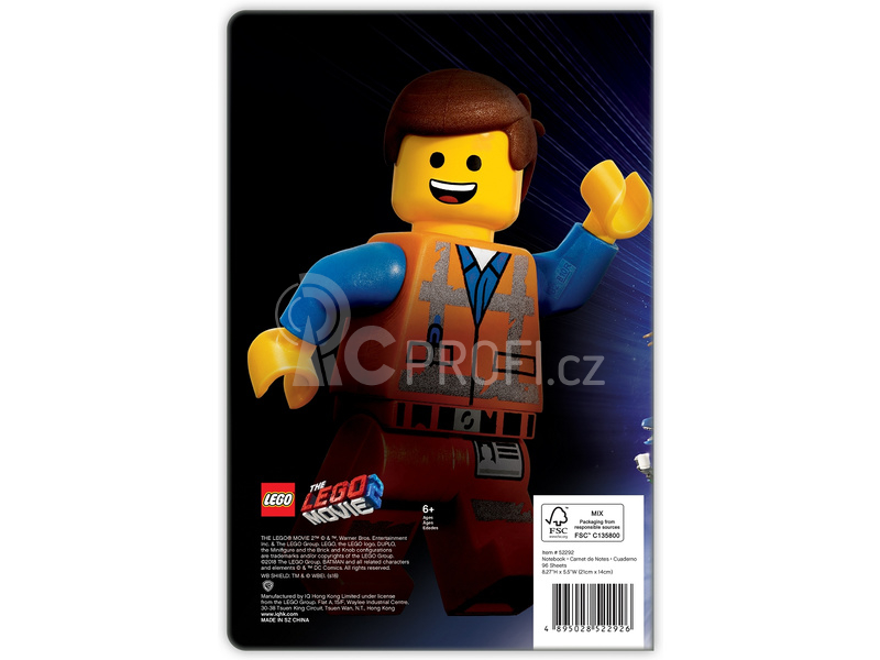 LEGO zápisník MOVIE 2 Epic Space Opera