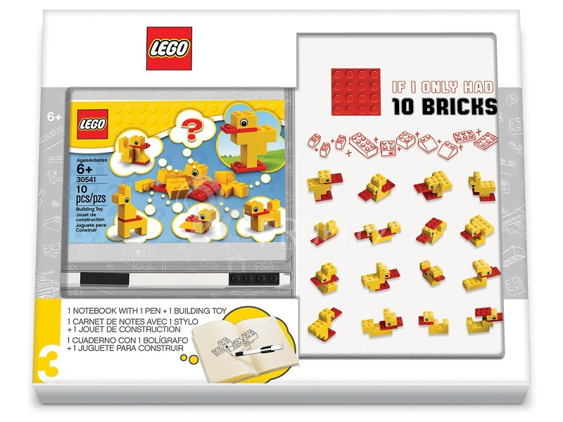 LEGO zápisník Stationery Classic Kachny