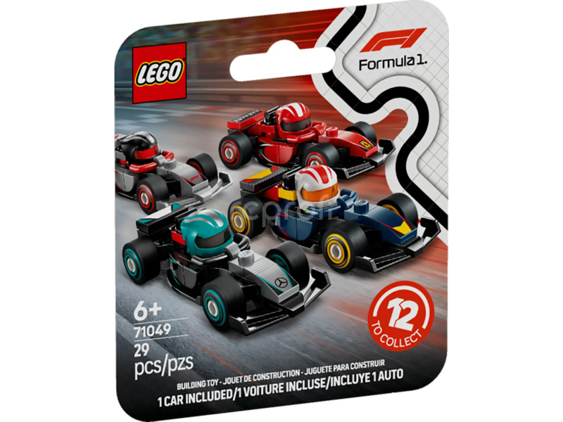 LEGO71049  LEGO Minifigurky - Sběratelská závodní auta F1®