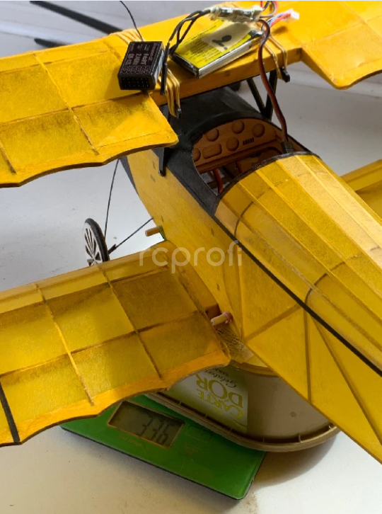 Letadlo Sperry Messenger RC elektro