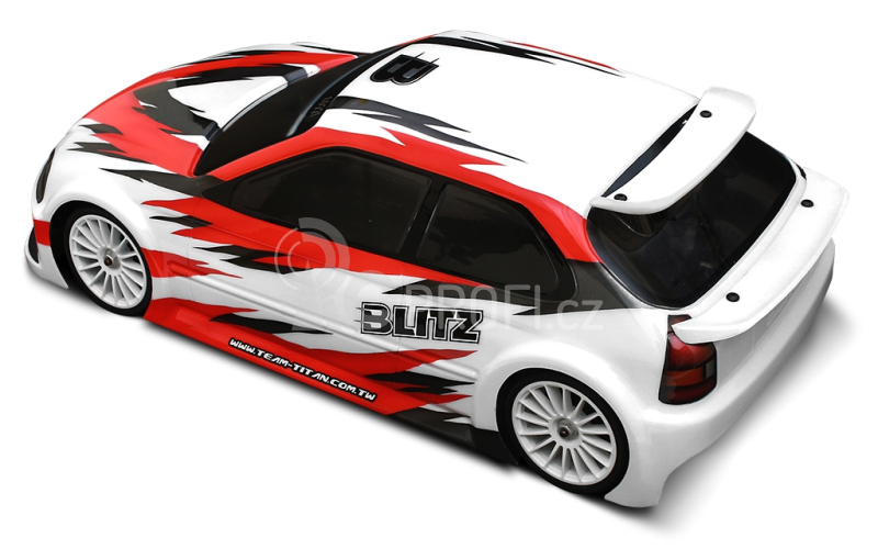 Lexanová karoserie čirá BLITZ EK9 FRONTI 1/10 190mm, tlouštka 0,5mm