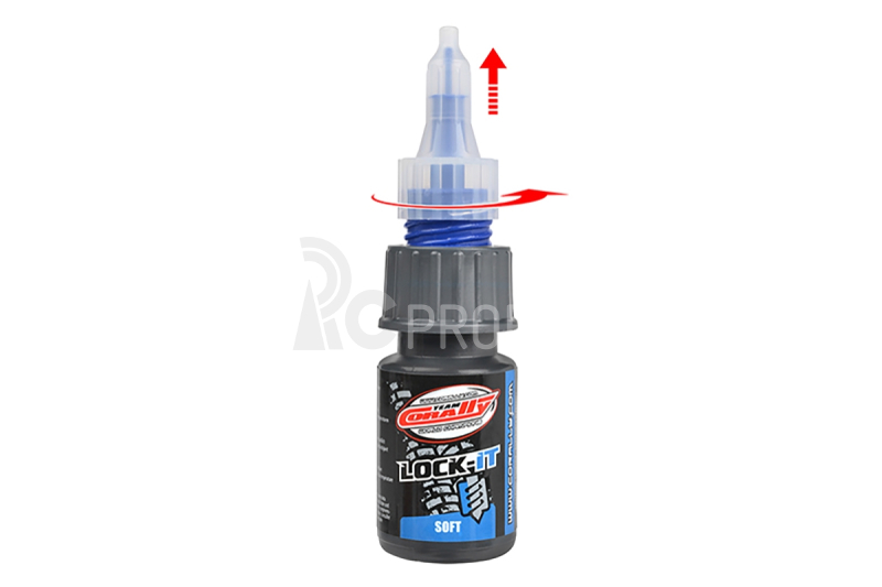 Lock-it 100 - zajištovač šroubů - soft - modrý - 10 gr