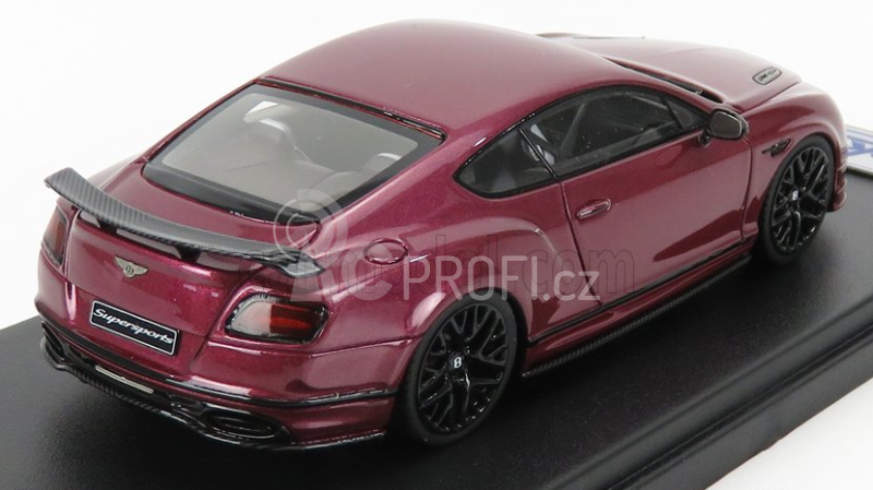 Looksmart Bentley Continental Supersports 2017 1:43 Magenta - Fialová Met