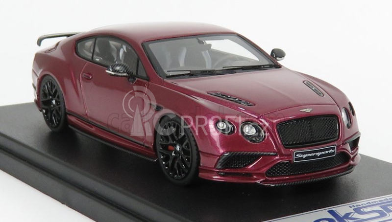 Looksmart Bentley Continental Supersports 2017 1:43 Magenta - Fialová Met