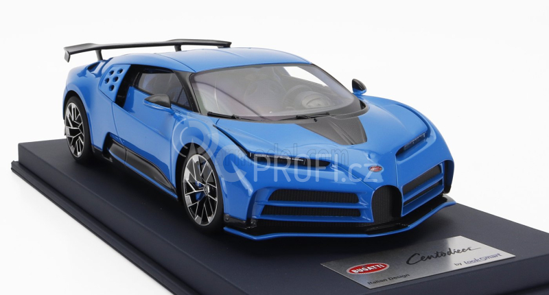 Looksmart Bugatti Centodieci Production Version 2023 1:18 Agile Blue