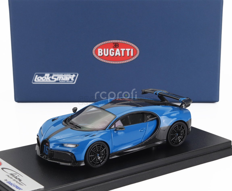 Looksmart Bugatti Chiron Pur Sport N 16 2020 1:43 Agilní Modrá Černá