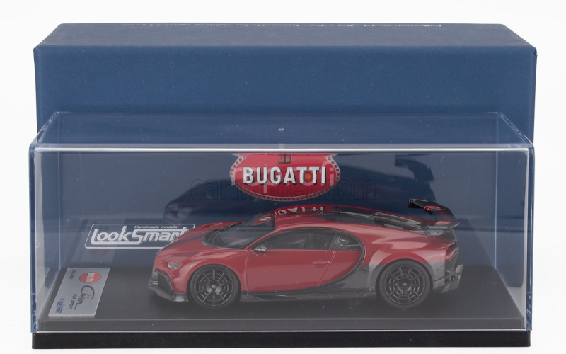 Looksmart Bugatti Chiron Pur Sport N 16 2020 1:43 Italská Červená