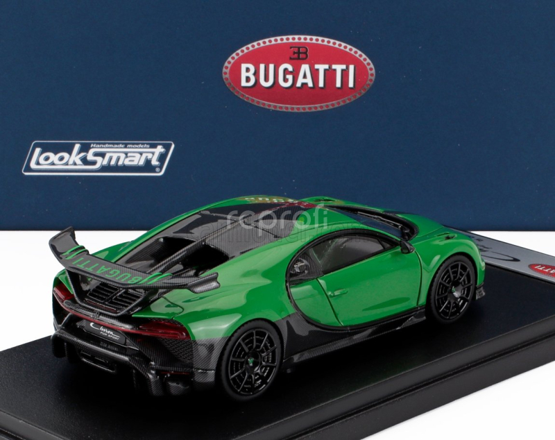 Looksmart Bugatti Chiron Pur Sport N 16 2020 1:43 Viper Green Black
