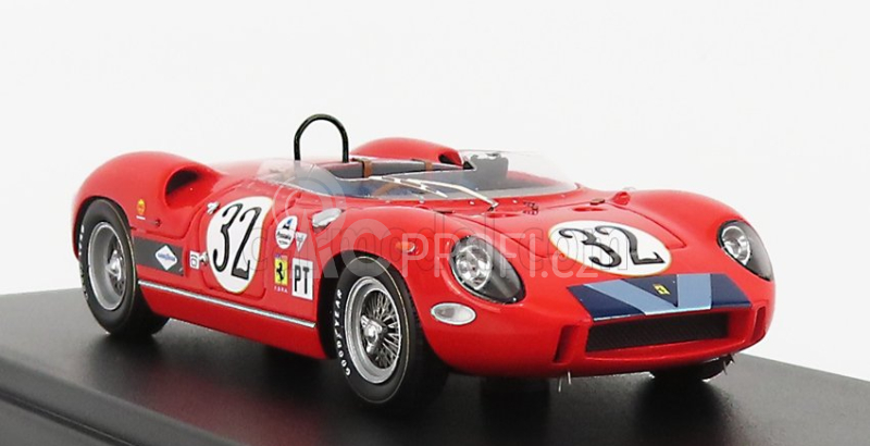 Looksmart Ferrari 275p Spider N 32 12h Sebring 1965 E.hugus - T.o'brien - C.hayes - P.richards 1:43 Red